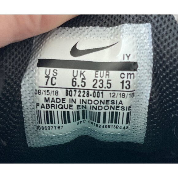 Nike Air Max Plus TD 'Have A Nike Day' Black Toddler Sneakers Size 7C BQ7228-001 - Picture 10 of 12